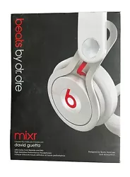 Beats Mixr Headphones David Guetta EMPTY BOX - NO headphones - BOX ONLY-. Overall good condition, some separation where...