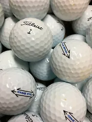 15 Near Mint AAAA Titleist Tour Speed Used Golf Balls. Value - Value balls are in fair condition and may have...