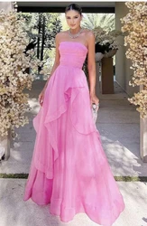 Be the **ABSOLUTELY MOST GORGEOUS GIRL at your formal, quinceanera, or prom !*** Pink Strapless Dress. Brand new, never...