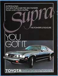 Original magazine ad from 1979.