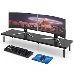 RELAX YOUR NECK: When you are at the desk without a monitor stand riser, you putting excess strain on your neck having...