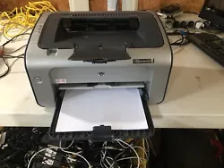 HP LaserJet P1006 Workgroup Laser Printer 3200 Page Count.