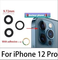 Lentille caméra arrière pour iphone 12 pro.