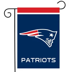 NEW ENGLAND PATRIOTS. GARDEN FLAG OR WINDOW FLAG. Showcasing your fandom outside your lawns can never get easier with...