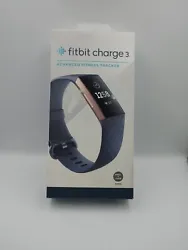 Fitbit Charge 3 Fitness Activity Tracker Heart Rate Monitor Smartwatch Rose Gold. Excellent condition  Charger included...