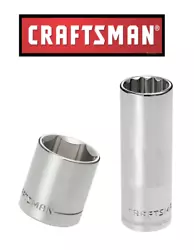 Depth:Shallow or Deep. Craftsman Sockets. Craftsman Quality and Performance.