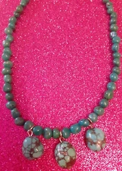 Bijoux collier pierres naturel porte bonheur protection hippie bohème énergie.
