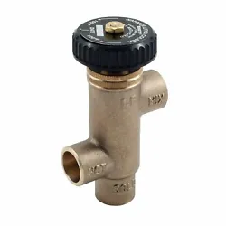 Hot water extender. Hydraulically-operated thermostat opens a spring loaded check in the cold water inlet allowing cold...