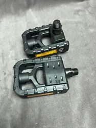 These folding pedals reduce the width of your bike. Simply remove your existing pedals and attach the folding pedals in...