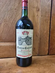 Magnum Château Coustolle 1981 rouge, Appellation CANON FRONSAC Contrôlée.