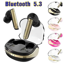 2x Wireless Bluetooth Earbuds. -The Bluetooth headset with the 5.3 chip gives you very efficient wireless performance....