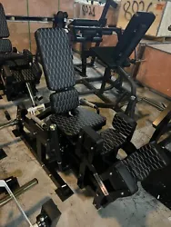 Abductor Machine - Black / White Residential and Commercial Gym Equipment.
