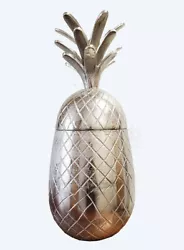 The large pineapple figurine is cast directly from an original and made from quality hand finished aluminum. The...