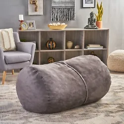 Embrace soothing textures and lively colors with our 4-foot bean bag cover that also instantly brightens your interior...