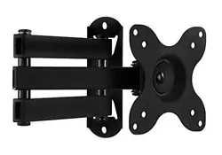 This articulating wall mount can be used for either a flat screen TV, or for a monitor. Simply adjust the mount to find...