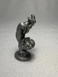 Vintage Pewter Davis P. Rawcliff Clown One Hand Handstand. 1 7/8 “ tallApprox 1” wide 3/4 deepSee pictures for...