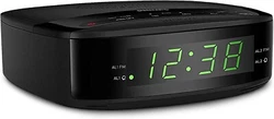 Should the alarm ring and you wish to continue sleeping a bit longer, simply press the Repeat Alarm button once and go...