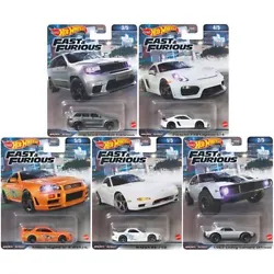Hot Wheels Fast and Furious 2023 Drive into aFast & Furious collection of Premium Hot Wheels cars with each of these...