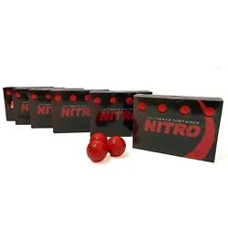 Experience the ultimate in golfing performance with NITRO Ultimate Distance Golf Balls. The balls are suitable for...