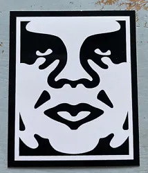 OBEY GIANT Sticker Icon OG Street Bomber Shepard Fairey Approx 2.5x3” Vinyl NEWTHIS STICKER AND ITS IMAGE ARE AN...