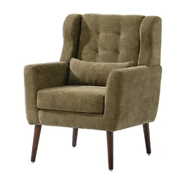 【MULTIFUNCTIONAL SCENE USE】This accent chair can be used as a bedroom chair or a reading chair in the study....