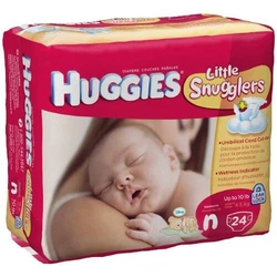 Huggies Little Snugglers Baby Diaper Newborn Up to 10 lbs.  288 Ct