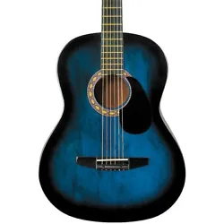 The small-bodied Rogue Starter Acoustic Guitar is an amazing deal for a starter guitar. Its smaller profile (7/8