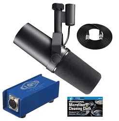 Includes: Shure SM7B Microphone + Cloud CL-1 Cloudlifter + Extra XLR Cable + The imaging World MicroFiber Cloth....