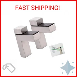The whole surface of high-Brushed nickel finish, smooth and flat to high quality. - Zinc alloy construction, ensuring...