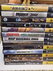Wii (With Manuals). - Super Monkey Ball 2. - Mario Party 7. - Tomb Raider: Angel of Darkness. - Onimusha: Warlords. -...
