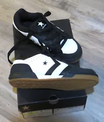 Unworn open box shoes as shown in pictures. Black & White Leather.