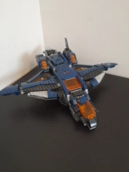 Lego marvel ® 76126- Le Quinjet des Avengers  Sans boîte et sans notice   Sans figurines   Il manque quelques pièces...