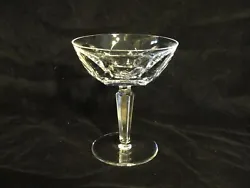 1 WATERFORD SHEILA CHAMPAGNE / SHERBET GLASSES. 4 3/4