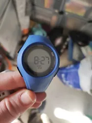 GEONAUTE Decathlon Unisex 50m France Design Digital Alarm Chrono Watch~New Batte.
