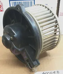1990 1997 HONDA ACCORD  AC BLOWER MOTOR DENSOPART NUMBER  19400 OEMUSED IN GREAT TESTED CONDITION TAKEN FROM CAR IN...