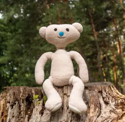 MATERIALS - Fleece fabric, toy stuffing. All toys are made by hand with great care and love! I hope you enjoy our plush...