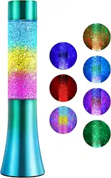 Upgraded Lava Lamp: Really a cool lamp, the colorful plus lots of silver glitter really make this lava lamp very...