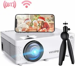 Supporting 1920x1080 resolution, this video projector brings you vivid video with 32-170” projection size in 1.15-5m...