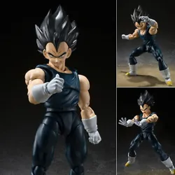 Dragonball Z Vegeta Super Hero made by Bandai. You are looking at the S.H. Figuarts.