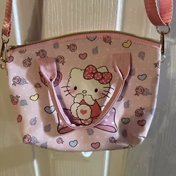 Hello Kitty Purse Adjustable Strap New Pink.