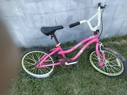 girls 20 inch bicycle. The tires hold air and everything else works good
