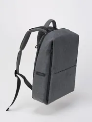 The body of the rucksack is made from a black mélange EcoYarn - a durable fabric developed through sustainable...