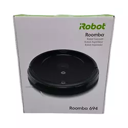 Learns your habits and your routines. DUAL MULTI-SURFACE BRUSHES - Instead of using a single bristle brush, Roomba 694...