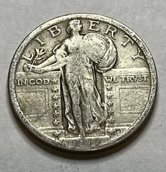 Up for sale is a nice example of a 1917-P Type 2 Standing Liberty Quarter. Grade: Grading is an art, not a science....