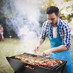 Type: X-Type Foldable Barbecue Grill. Foldable & Portable Folding, portable and lightweight BBQ grill, wonderful BBQ...