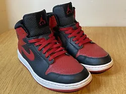 Nike Air Jordan Alpha 1 Varsity Red Men’s Size 10.5 Bred. Please review pictures before purchasing. In great...