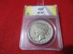ANACS Certified and Authenticated. ANACS VF 35. What are you doing reading this?. PICTURES ARE OF THE ACTUAL COIN YOU...