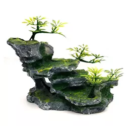 1 Rockery Decoration. The resin crafts placed in the fish tank add a natural flavor to the fish tank. Easy to clean:...