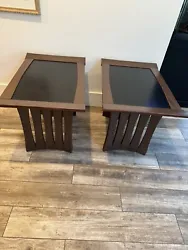 Two Mid Century Side Table Size 30