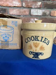 COOKIE JAR has never been used and was only removed for Photograph.
